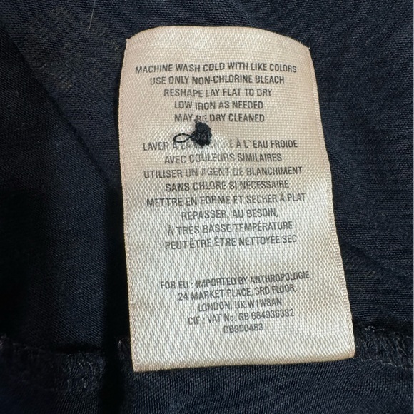 Anthropologie Maeve Archival Long Sleeve Midi Dress Sz M - Picture 14 of 14